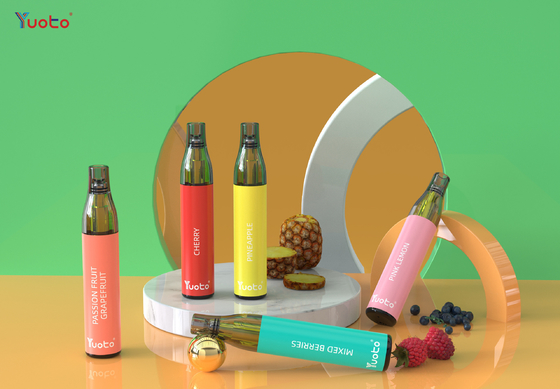 14 jugo el 2% Nic Yuoto Bottles Max de los sabores 2ML E 600 soplos con TPD Pen Hookah