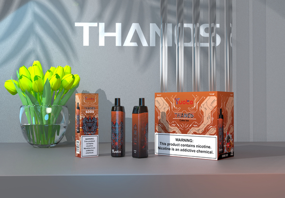 Yuoto Thanos 5000 sopla pluma de Vape, vaporizador de 14ML 650mAh Mesh Coil Type C
