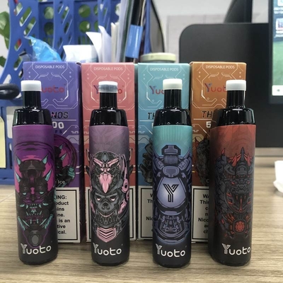 EGO 5000 soplos Vape disponible, barra de acero inoxidable del soplo de Vaporiser de la vaina más el dispositivo