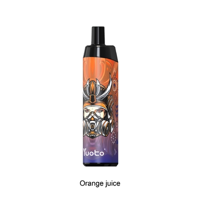 Yuoto Vape disponible Thanos 5000 sopla la nicotina 650mAh del zumo de naranja de Dubai 50mg 14 ml