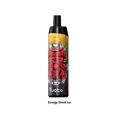 Yuoto Thanos 5000 sopla batería electrónica disponible de los rohs de Mesh Coil 650mAh del hielo de la bebida de la energía del cigarrillo