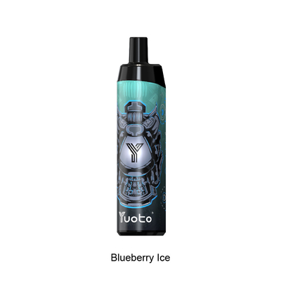La bobina recargable Vape disponible de la malla de Yuoto encierra la batería del hielo 650mAh del arándano del bulto de la nicotina 50mg