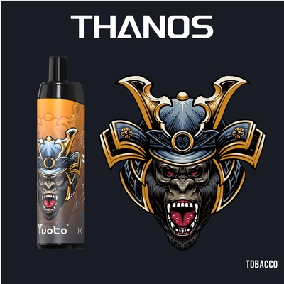 La vaina Yuoto Thanos 5000 de Vape sopla bobina líquida de la malla de la batería 650mAh de la nicotina 14ML E del 5% recargable con el tipo C