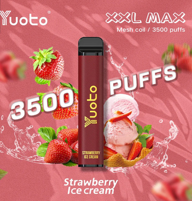 16 jugo disponible 1200mAh de Vape 9.0ml E 3500 de los soplos máximos de Yuoto XXL de los sabores