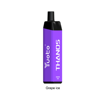 Hielo disponible de la uva del vaporizador e de Yuoto del jugo de los thanos de Vape 5000 de los msds disponibles de los soplos