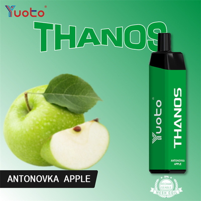 El tipo C Yuoto recargable Thanos 5000 sopla Vape disponible 14ml E 650mAh líquido