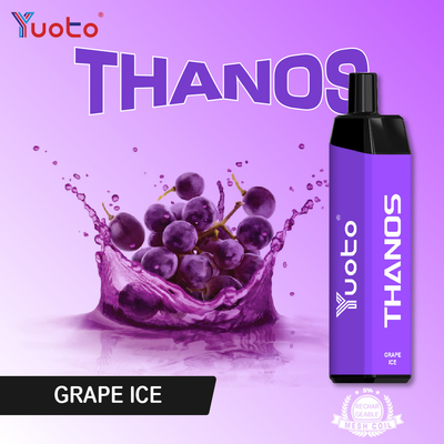 Vaporizador disponible disponible recargable del soplo 14ml Vape MSDS de Thanos By Yuoto Original Factory 5000