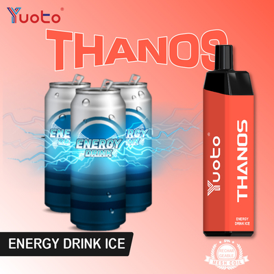 Vaporizador disponible disponible recargable del soplo 14ml Vape MSDS de Thanos By Yuoto Original Factory 5000