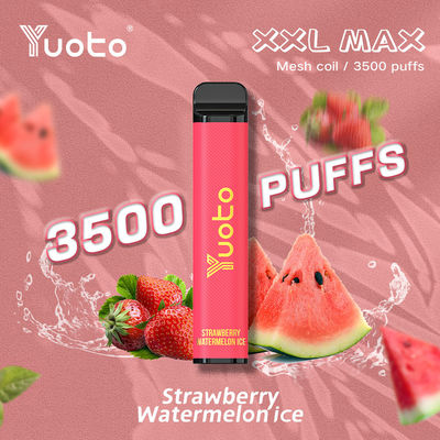 Las vainas disponibles 3500 de 0 Vape de la nicotina soplan Yuoto XXL Max Shop las mejores plumas disponibles del Reino Unido