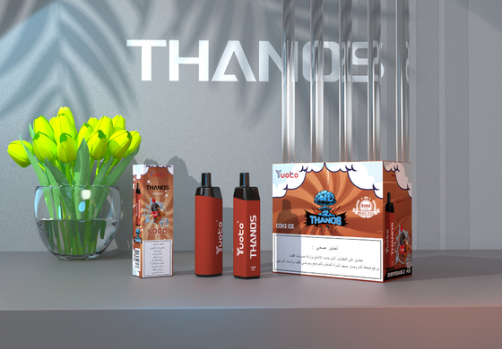 Yuoto Thanos 5000 sopla sistema duradero al por mayor de la vaina del cigarrillo del vaporizador e de la nicotina disponible de Vape el 5%