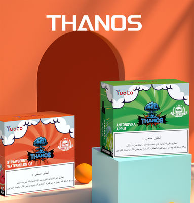 Thanos 5000 sopla cigarrillo disponible recargable de 14mL 650mAh Vape Pen Shenzhen E