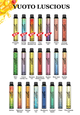 Batería disponible al por mayor de Vape Pen Prefilled 8ml Eliquid 1350mAh del precio del soplo delicioso barato de Yuoto 3000