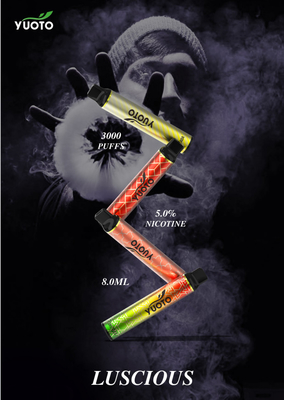 Hielo líquido electrónico disponible delicioso del mango de la vaina del vaporizador E Vape del cartucho de la vaina del cigarrillo 8ml E de Yuoto