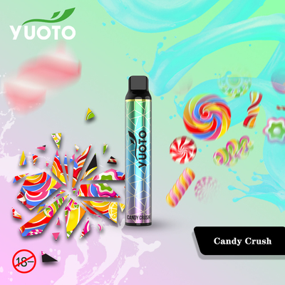 Fábrica al por mayor no recargable deliciosa de Yuoto 8.0ml Eliquid China de Vape de la vaina del equipo 3000 de la nicotina disponible del soplo 50mg