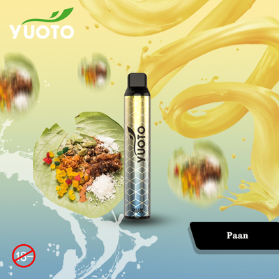 Soplos disponibles Vape disponible del E-cigarrillo 3000 del vaporizador de la vaina deliciosa de los soplos de Yuoto con la batería 1350mAh