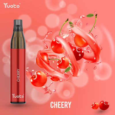Botella 600puff máximo Vape disponible Mesh Coil 2ml TPD de Yuoto con 16 sabores