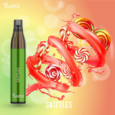 Botella 600puff máximo Vape disponible Mesh Coil 2ml TPD de Yuoto con 16 sabores