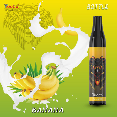 Plátano disponible Mesh Coil TPD Europa de los E-cigarrillos YUOTO de los soplos originales de la botella 600 de la compra 20mg