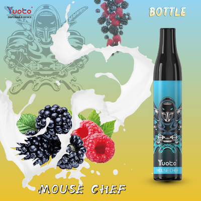 Cocinero disponible 2ml Mesh Coil del ratón de los soplos de la botella 600 de Vapes de la nicotina del vaporizador 20mg de Yuoto