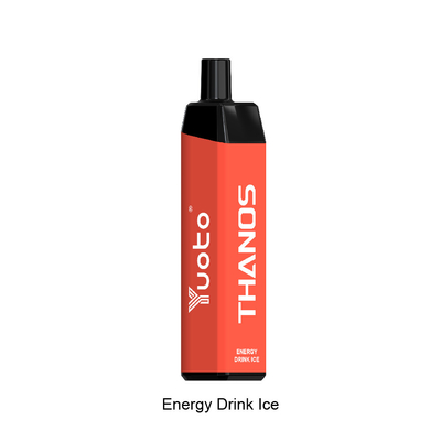 Batería recargable electrónica 650mAh de Yuoto Vape del cigarrillo de la botella disponible de los soplos de la venta al por mayor 5000 de la fábrica