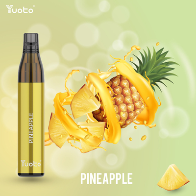 Batería superior de la nicotina 400mAh de los soplos 20mg de Yuoto Bottlemax 600 del producto de la piña