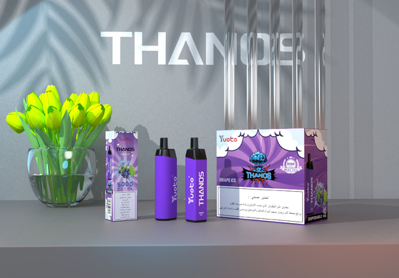 Pluma de vapor recargable desechable Yuoto Thanos 14ml 5000 puffs malla bobina elfo perdido Bar Mary