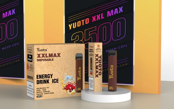 Cartucho prellenado cigarrillos máximos Mesh Coil de Yuoto XXL el 0% el 2% el 5% Nic Disposable E