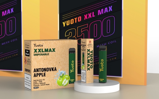 Cartucho prellenado cigarrillos máximos Mesh Coil de Yuoto XXL el 0% el 2% el 5% Nic Disposable E