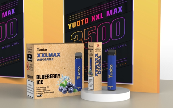 Cartucho prellenado cigarrillos máximos Mesh Coil de Yuoto XXL el 0% el 2% el 5% Nic Disposable E