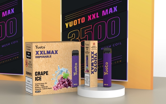 Cartucho prellenado cigarrillos máximos Mesh Coil de Yuoto XXL el 0% el 2% el 5% Nic Disposable E