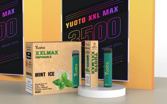 NIC disponible líquido máximo de la pluma 20mg de la barra 9ml E Vape de los soplos de Yuoto XXL del sabor de la fruta 3500