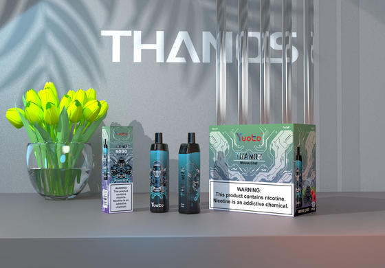 14ml Yuoto Thanos Disposable Vape, cigarrillo de Max Yuoto E de 5000 soplos