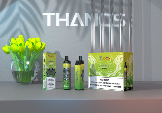 14ml Yuoto Thanos Disposable Vape, cigarrillo de Max Yuoto E de 5000 soplos