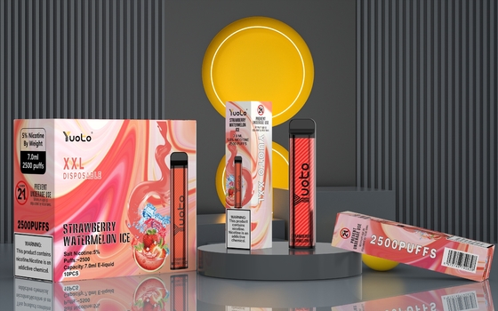 El sabor que sorprende XXL 2500 sopla dispositivo de Vape con nicotina de la sal 50mg