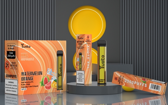 Dispositivo disponible líquido de los soplos de la capacidad 7ml Yuoto Vape XXL 2500 de E