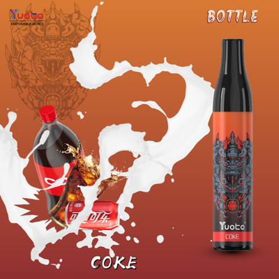 2ml prellenó a la FCC líquida de los soplos 400mAh Mesh Coil RoHS de la botella 600 de E Yuoto disponible