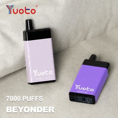 El sabor estable Yuoto Beyonder 7000 sopla Vape disponible Mesh Coil