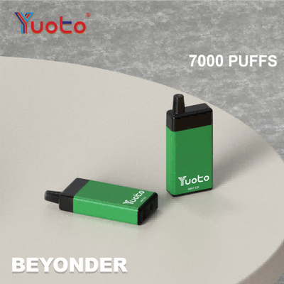 El sabor estable Yuoto Beyonder 7000 sopla Vape disponible Mesh Coil