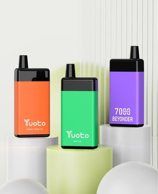 Yuoto Beyonder con sabor Vapor desechable 7000 puffs recargable libre de nicotina 5% E líquido