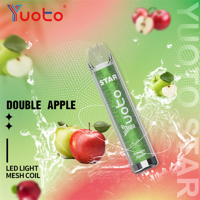 estrella disponible de Yuoto Vape de 3000 soplos 1.2ohm con 16 colores