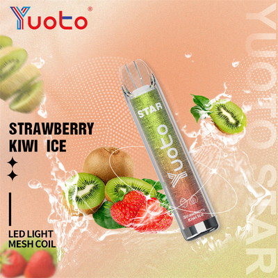 El LED brilla los soplos Vapes disponible de la estrella 3000 de Yuoto con nicotina del 5% 16 sabores de Hotsell