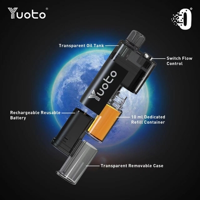 Material de plástico YUOTO Vape Pen desechable de 22 sabores 1 pieza por paquete