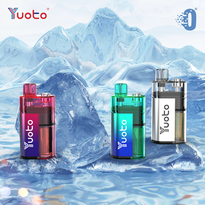 Yuoto 0° Vapor de una sola vez con 0% 2% 5% de nivel de nicotina