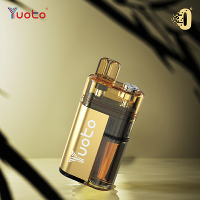 Flujo de aire ajustable YUOTO Vapor desechable con 10-12W de potencia y 0% de nicotina