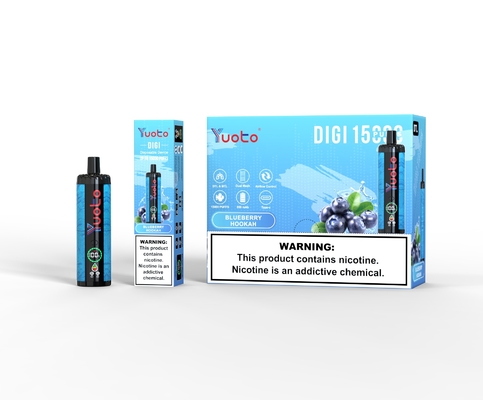 Yuoto DIGI 15000 Puffs Daul Mesh Coil Vape 20 ML Vape desechable