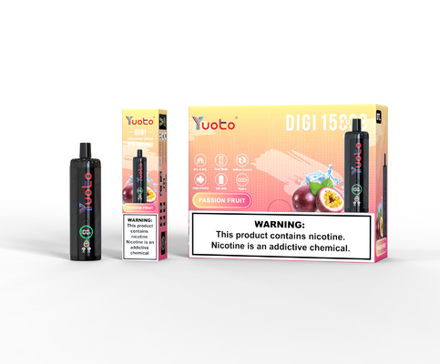 Yuoto DIGI 15000 Puffs YUOTO Vapor desechable doble malla bobina Dos modos