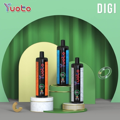 Vape desechable de plástico AL 850mAh 15000 bocanadas Flujo de aire ajustable 23 sabores DualMesh bobina