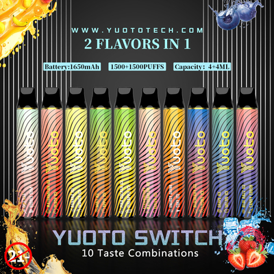 Sal Vape disponible de la nicotina del 5% ningún diseño discreto compacto del botón