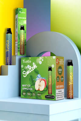 Capacidad disponible del jugo de Vape 4ML+4ML E de los soplos dobles del sabor 3000