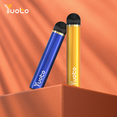 Vape electrónico disponible de encargo de la barra del soplo del vaporizador del sabor 900mAh 5.0ml de los vapes 23 de la marca -1500puffs de Yuoto disponible